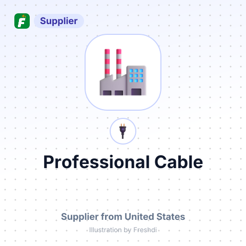 Professional Cable – summary card, no photo uploaded yet