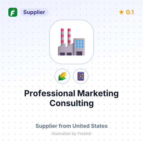 Professional Marketing Consulting  – summary card, no photo uploaded yet