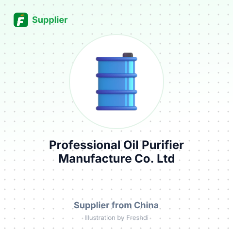 Professional Oil Purifier Manufacture Co., Ltd – summary card, no photo uploaded yet