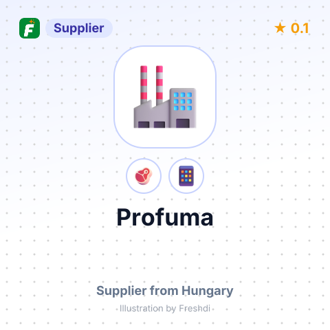 Profuma – summary card, no photo uploaded yet