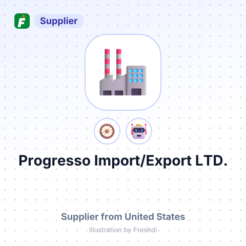 Progresso Import/Export LTD. – summary card, no photo uploaded yet
