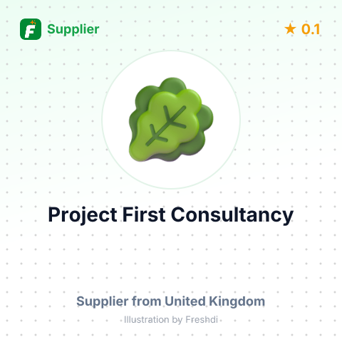 Project First Consultancy – summary card, no photo uploaded yet