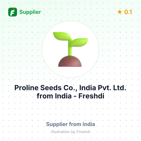 Proline Seeds Co., India Pvt. Ltd.  – summary card, no photo uploaded yet