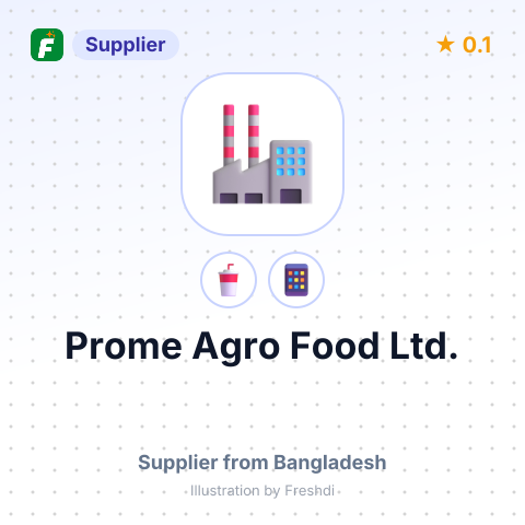 Prome Agro Food Ltd.  – summary card, no photo uploaded yet