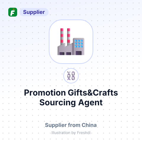 Promotion Gifts&Crafts Sourcing Agent – summary card, no photo uploaded yet