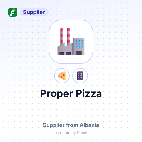 Proper Pizza – summary card, no photo uploaded yet