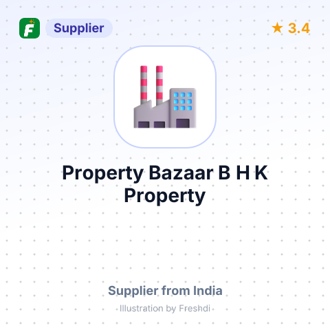 Property Bazaar B H K Property – summary card, no photo uploaded yet