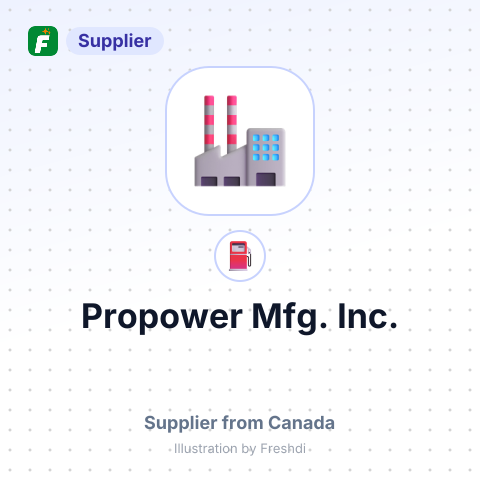 Propower Mfg. Inc. – summary card, no photo uploaded yet