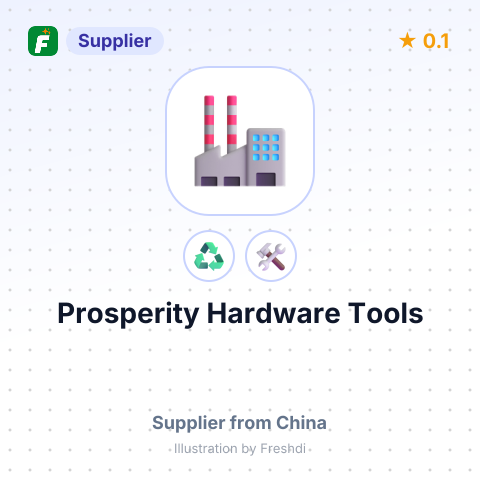 Prosperity Hardware Tools – summary card, no photo uploaded yet