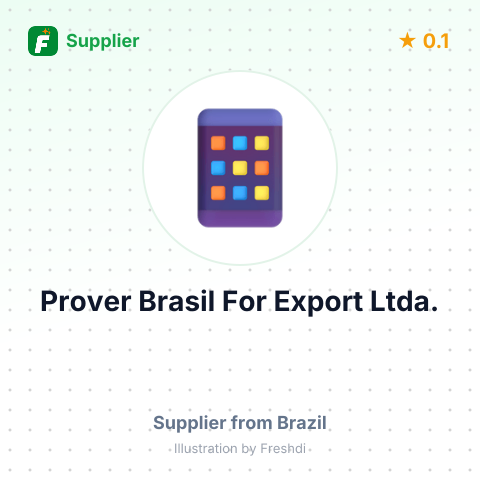 Prover Brasil For Export Ltda.  – summary card, no photo uploaded yet
