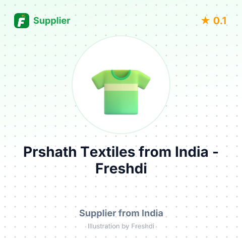 Prshath Textiles  – summary card, no photo uploaded yet