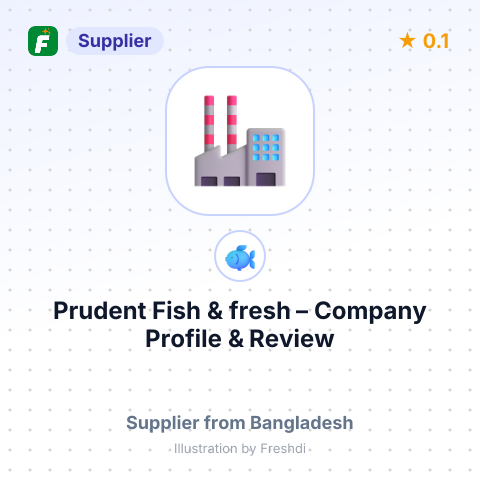 Prudent Fish & fresh – summary card, no photo uploaded yet