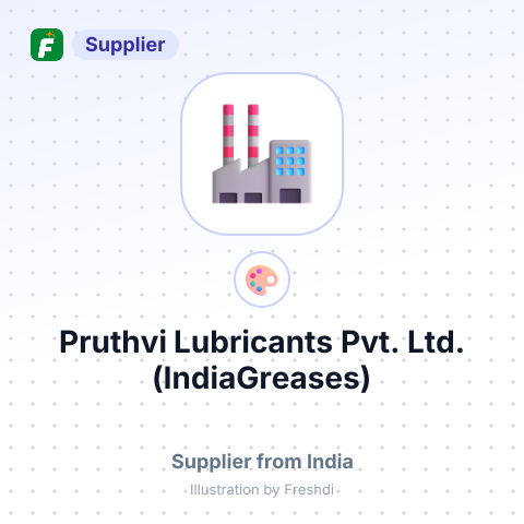 Pruthvi Lubricants Pvt. Ltd. (IndiaGreases) – summary card, no photo uploaded yet