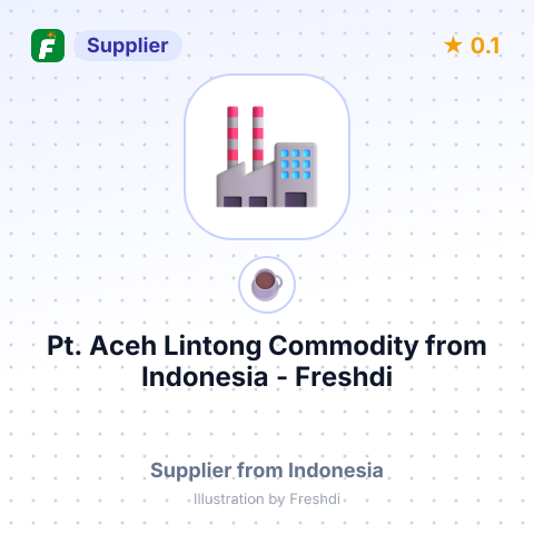 Pt. Aceh Lintong Commodity  – summary card, no photo uploaded yet