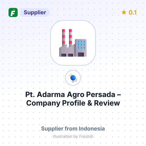Pt. Adarma Agro Persada – summary card, no photo uploaded yet