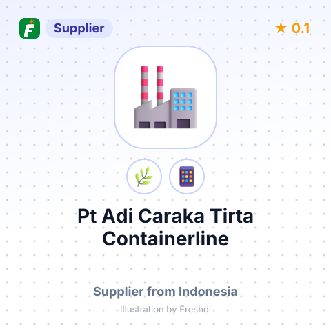 Pt Adi Caraka Tirta Containerline  – summary card, no photo uploaded yet