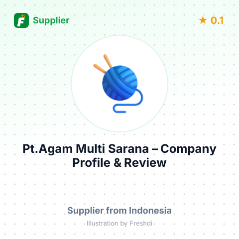 Pt.Agam Multi Sarana – summary card, no photo uploaded yet