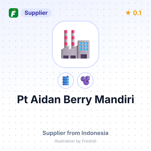 Pt Aidan Berry Mandiri  – summary card, no photo uploaded yet