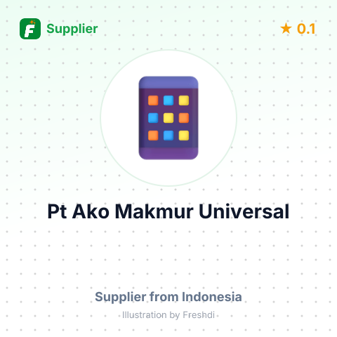 Pt Ako Makmur Universal  – summary card, no photo uploaded yet