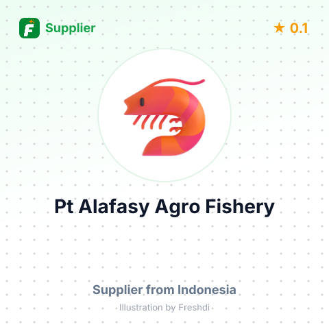 Pt Alafasy Agro Fishery  – summary card, no photo uploaded yet