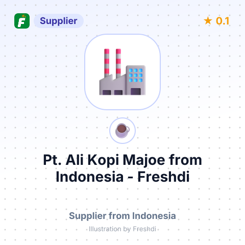 Pt. Ali Kopi Majoe  – summary card, no photo uploaded yet