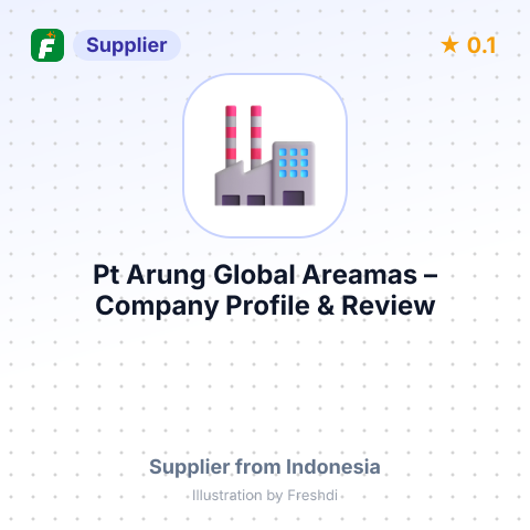 Pt Arung Global Areamas – summary card, no photo uploaded yet