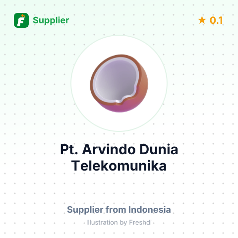 Pt. Arvindo Dunia Telekomunika  – summary card, no photo uploaded yet