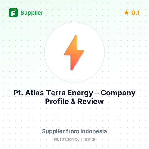 Pt. Atlas Terra Energy – summary card, no photo uploaded yet