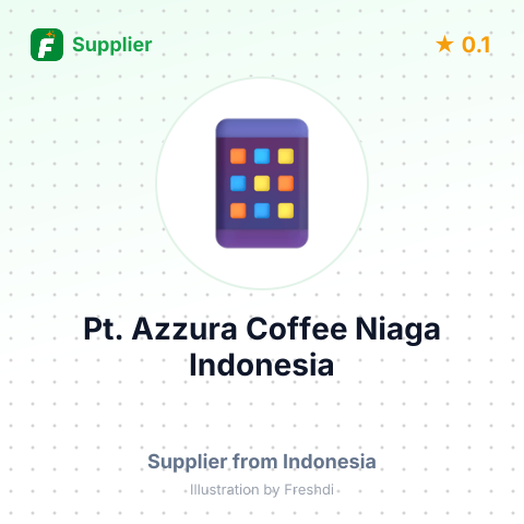 Pt. Azzura Coffee Niaga Indonesia  – summary card, no photo uploaded yet