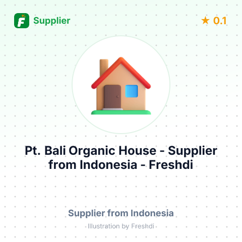 Pt. Bali Organic House  – summary card, no photo uploaded yet