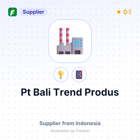 Pt Bali Trend Produs – summary card, no photo uploaded yet