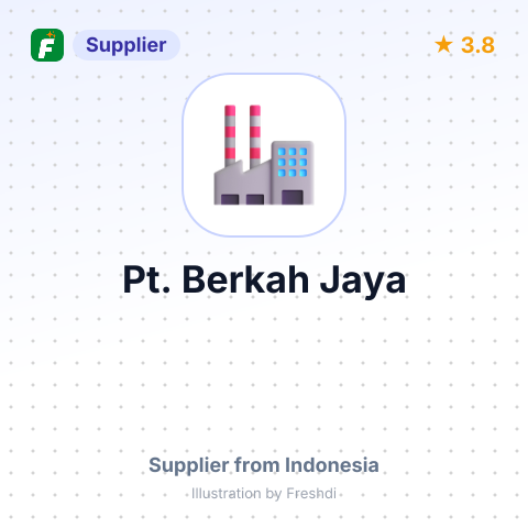 Pt. Berkah Jaya – summary card, no photo uploaded yet