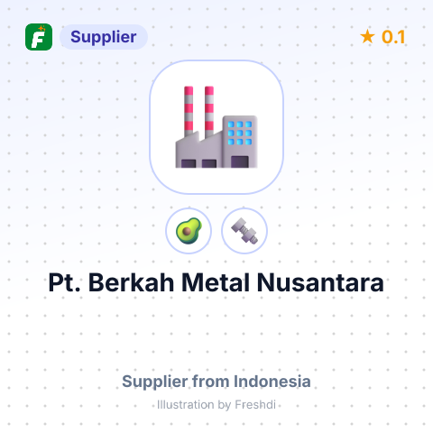 Pt. Berkah Metal Nusantara  – summary card, no photo uploaded yet