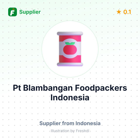 Pt Blambangan Foodpackers Indonesia  – summary card, no photo uploaded yet