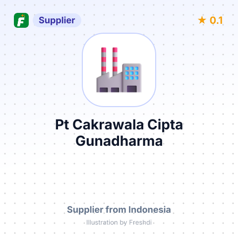 Pt Cakrawala Cipta Gunadharma – summary card, no photo uploaded yet