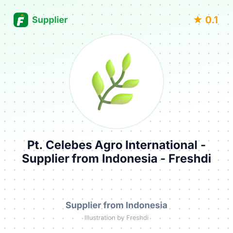 Pt. Celebes Agro International  – summary card, no photo uploaded yet