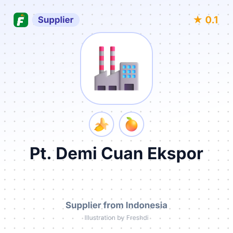 Pt. Demi Cuan Ekspor  – summary card, no photo uploaded yet