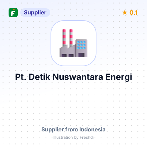 Pt. Detik Nuswantara Energi – summary card, no photo uploaded yet