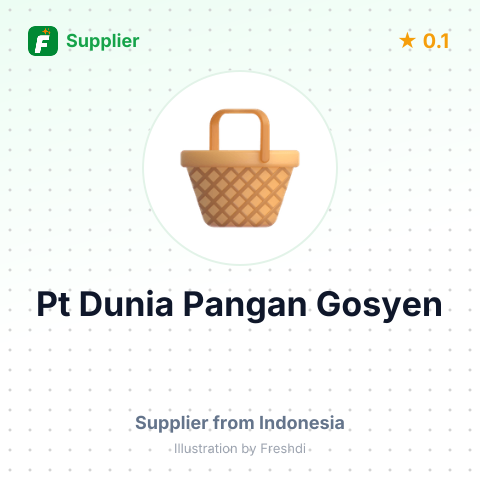 Pt Dunia Pangan Gosyen  – summary card, no photo uploaded yet