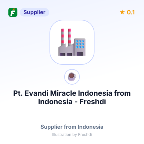 Pt. Evandi Miracle Indonesia  – summary card, no photo uploaded yet