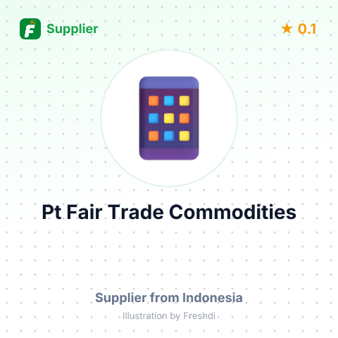 Pt Fair Trade Commodities  – summary card, no photo uploaded yet