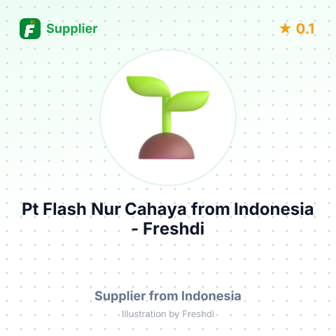 Pt Flash Nur Cahaya  – summary card, no photo uploaded yet