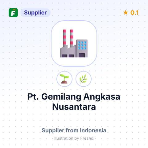 Pt. Gemilang Angkasa Nusantara   – summary card, no photo uploaded yet
