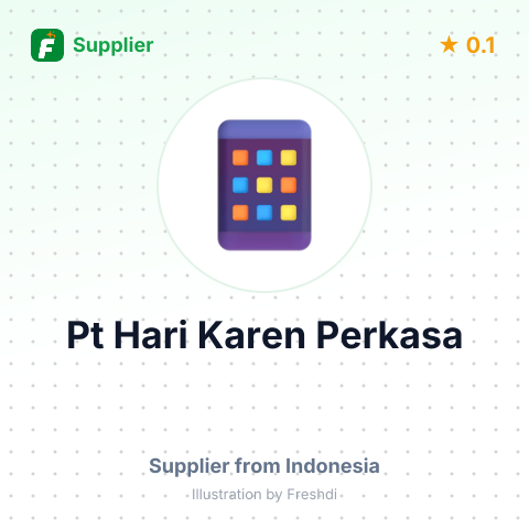 Pt Hari Karen Perkasa  – summary card, no photo uploaded yet
