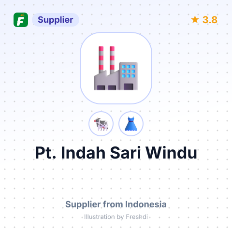 Pt. Indah Sari Windu  – summary card, no photo uploaded yet