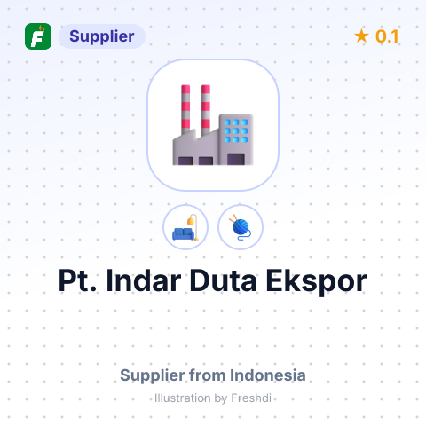 Pt. Indar Duta Ekspor  – summary card, no photo uploaded yet