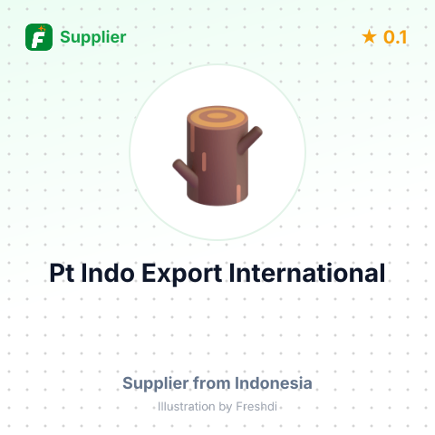 Pt Indo Export International  – summary card, no photo uploaded yet