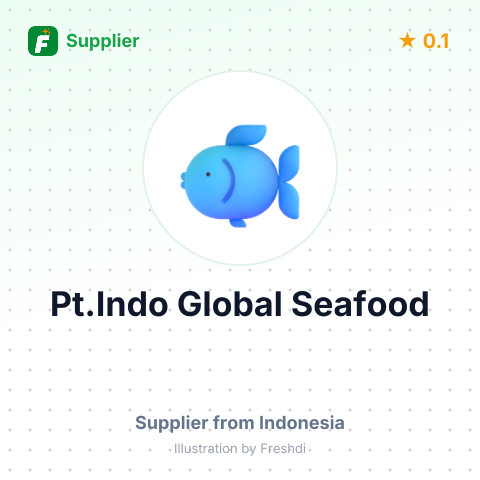 Pt.Indo Global Seafood – summary card, no photo uploaded yet