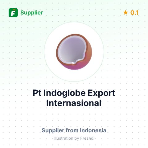 Pt Indoglobe Export Internasional  – summary card, no photo uploaded yet
