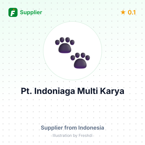 Pt. Indoniaga Multi Karya  – summary card, no photo uploaded yet